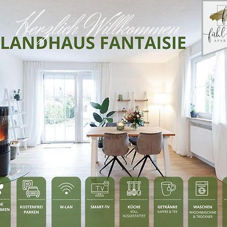 Ferienhaus Fantaisie - Wohnen Nahe Schlosspark -Stadtgrenze Bayreuth Fuer 1-5 Pers, Hunde Willkommen, Voll Eingezaeunt Eckersdorf エクステリア 写真