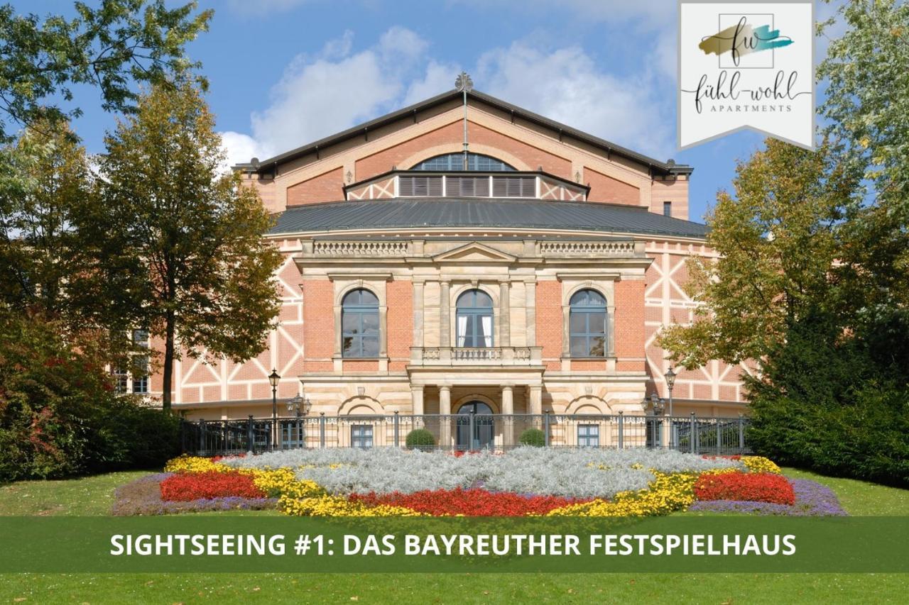 Ferienhaus Fantaisie - Wohnen Nahe Schlosspark -Stadtgrenze Bayreuth Fuer 1-5 Pers, Hunde Willkommen, Voll Eingezaeunt Eckersdorf エクステリア 写真